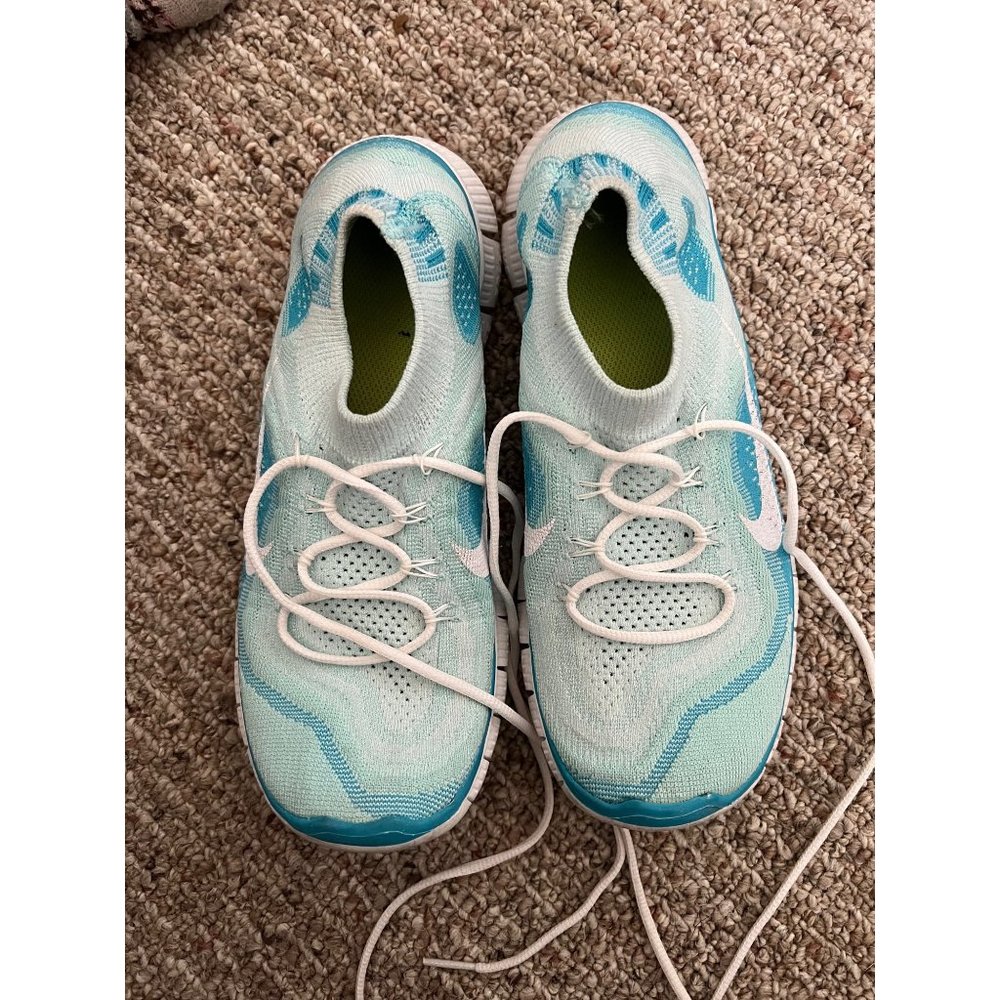 Women’s Blue Nike Free Sneakers